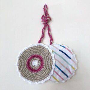 Cute crochet pot holders, Everyday use hanging potholders